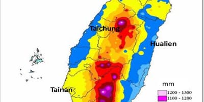 Карта Тайваню клімату